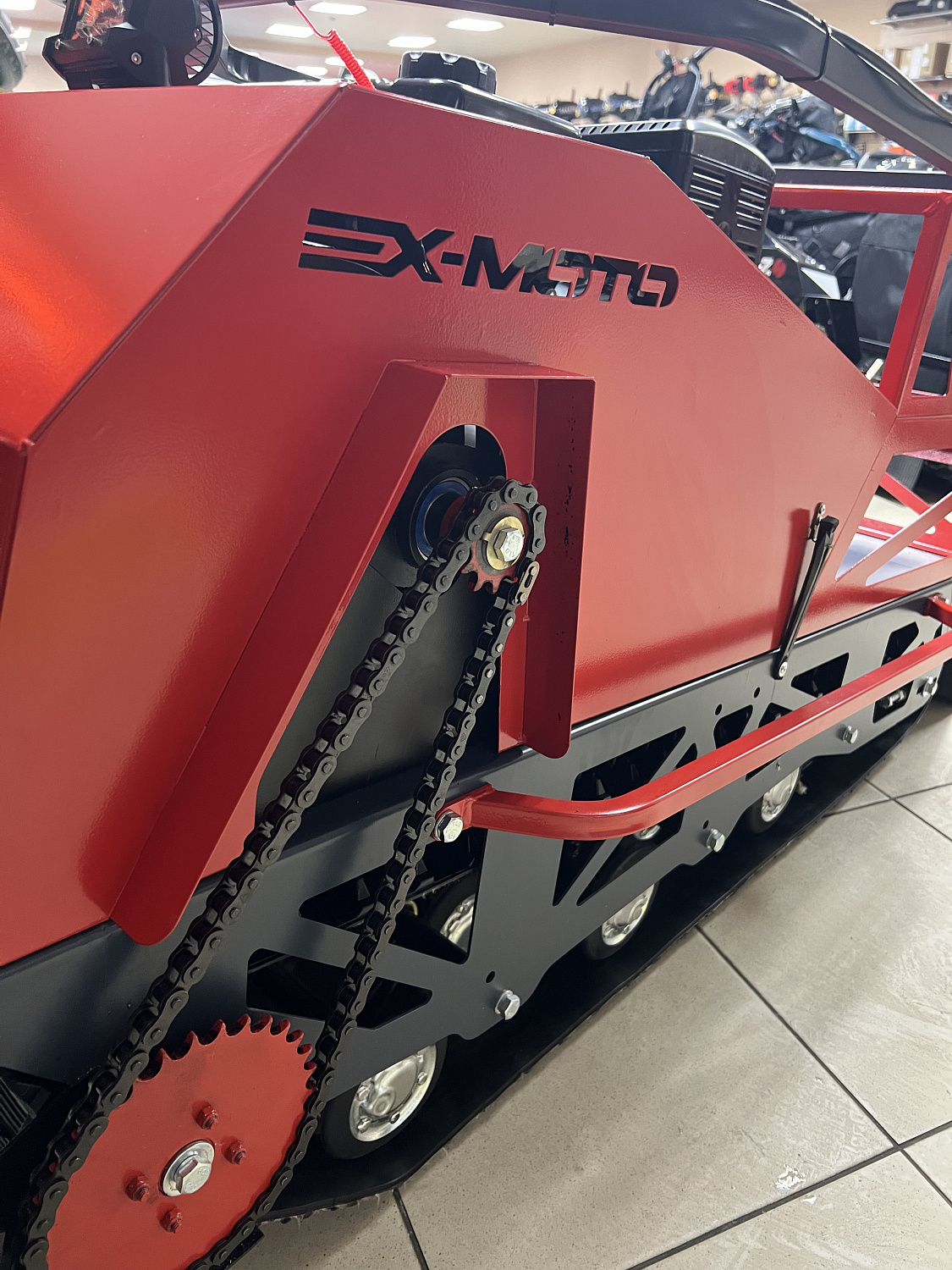 Мотобуксировщик EX-MOTO SNOWDOG S500 15л.с в Воронеже