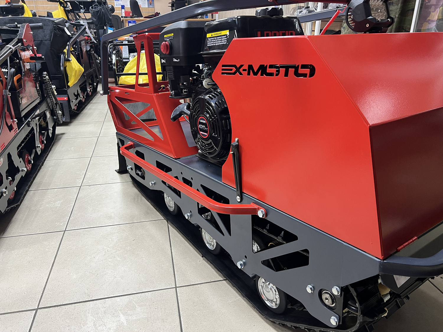 Мотобуксировщик EX-MOTO SNOWDOG S500 15л.с в Воронеже