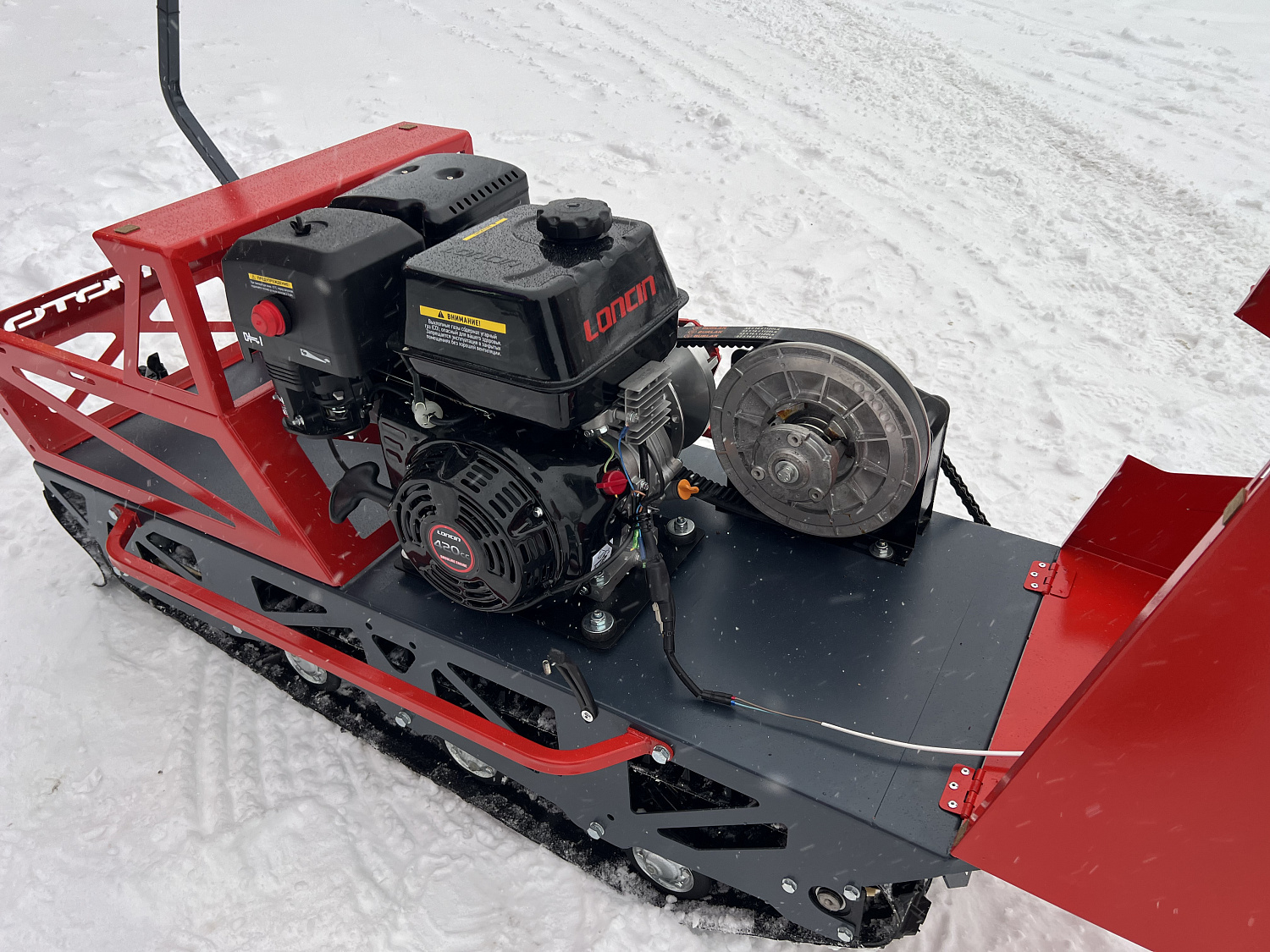 Мотобуксировщик EX-MOTO SNOWDOG S500 15л.с в Воронеже