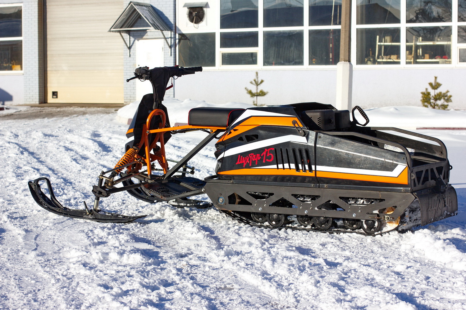 Мотобуксировщик IRBIS Мухтар 15 с лыжным модулем в комплекте в Воронеже