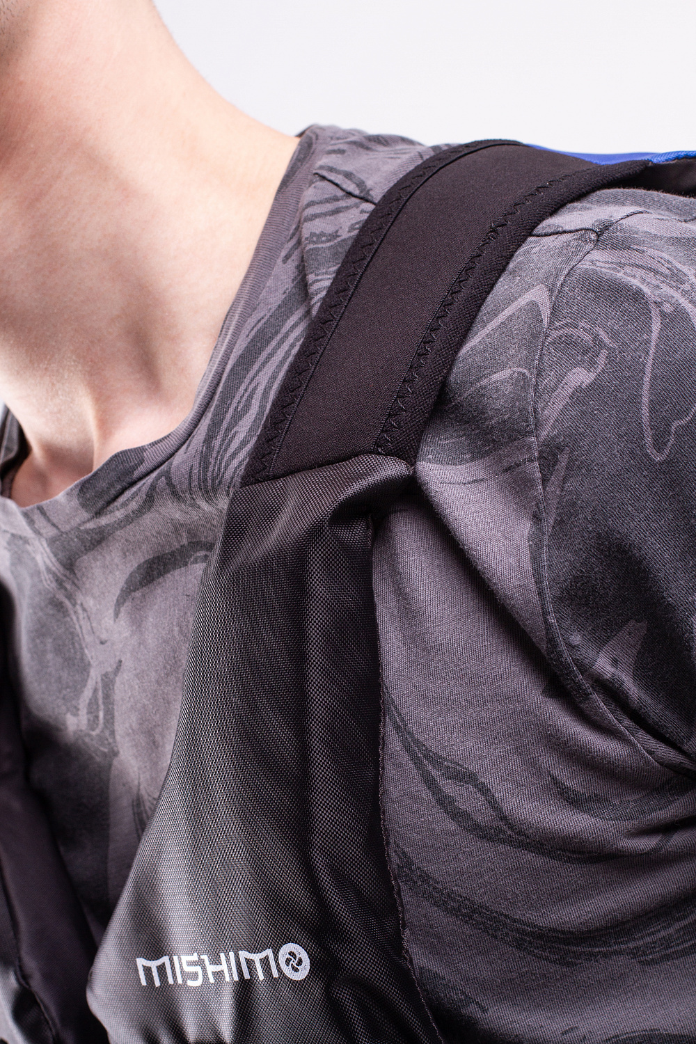 Жилет спасательный MISHIMO PRO Премиум качества Черно-синий в Воронеже