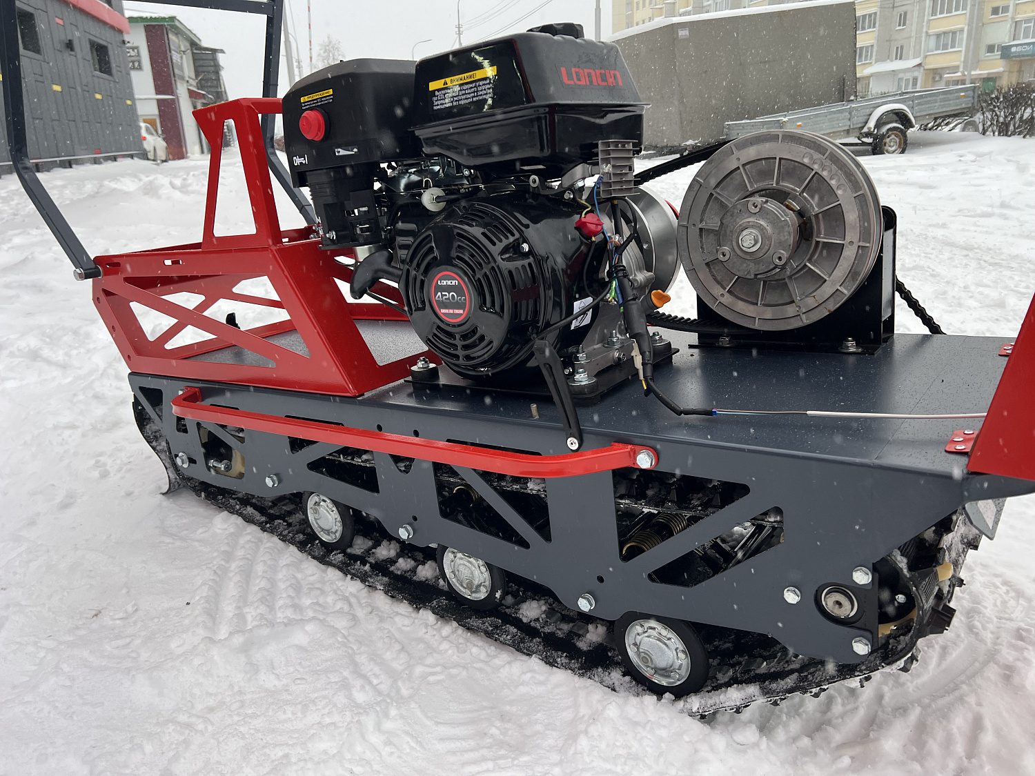 Мотобуксировщик EX-MOTO SNOWDOG S500 15л.с в Воронеже