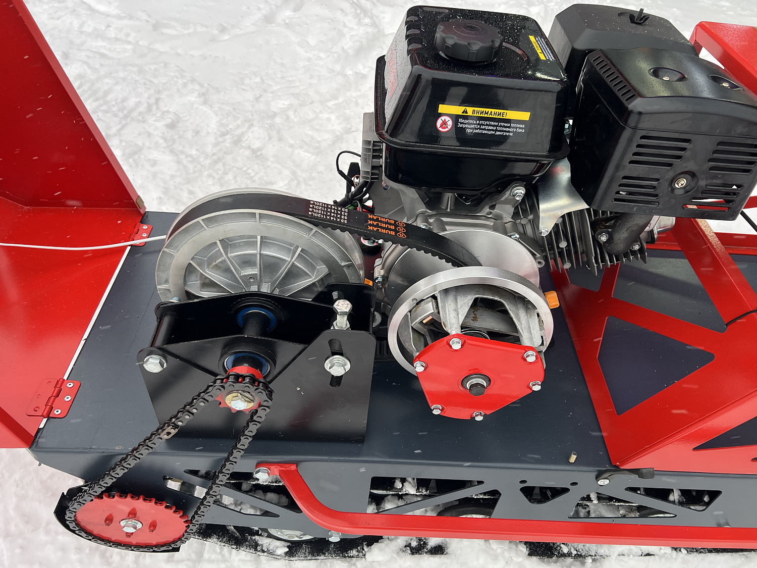 Мотобуксировщик EX-MOTO SNOWDOG S500 15л.с в Воронеже