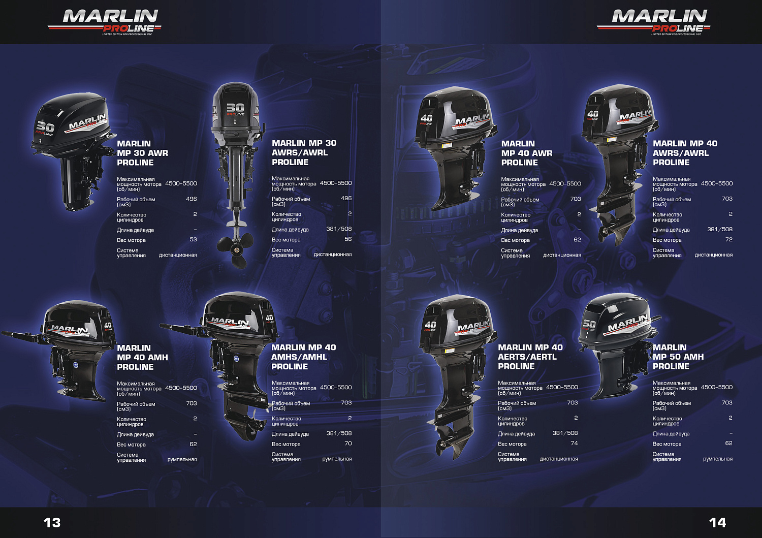 Лодочный мотор MARLIN PROLINE MP 30 AWR в Воронеже