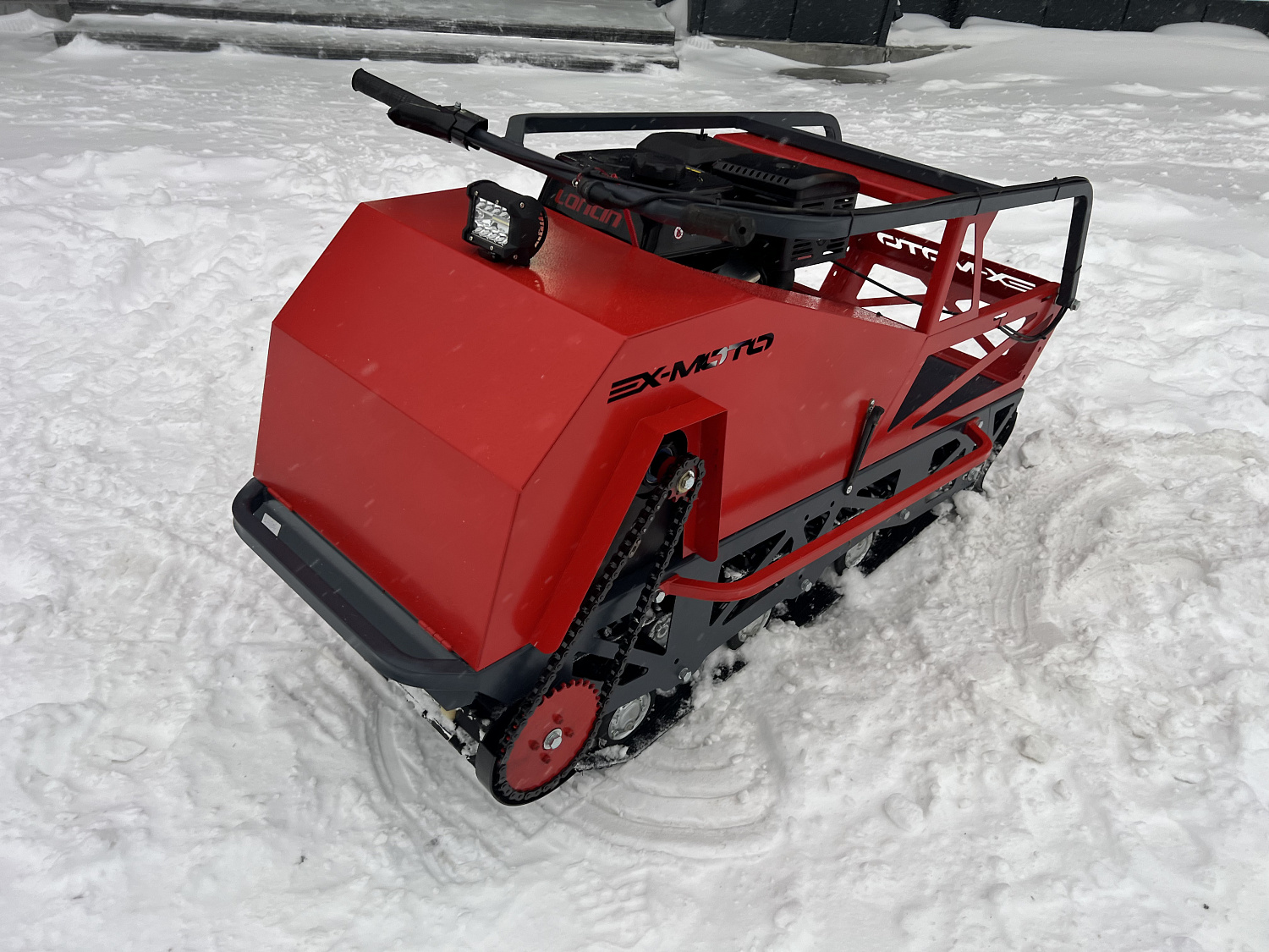 Мотобуксировщик EX-MOTO SNOWDOG S500 15л.с в Воронеже