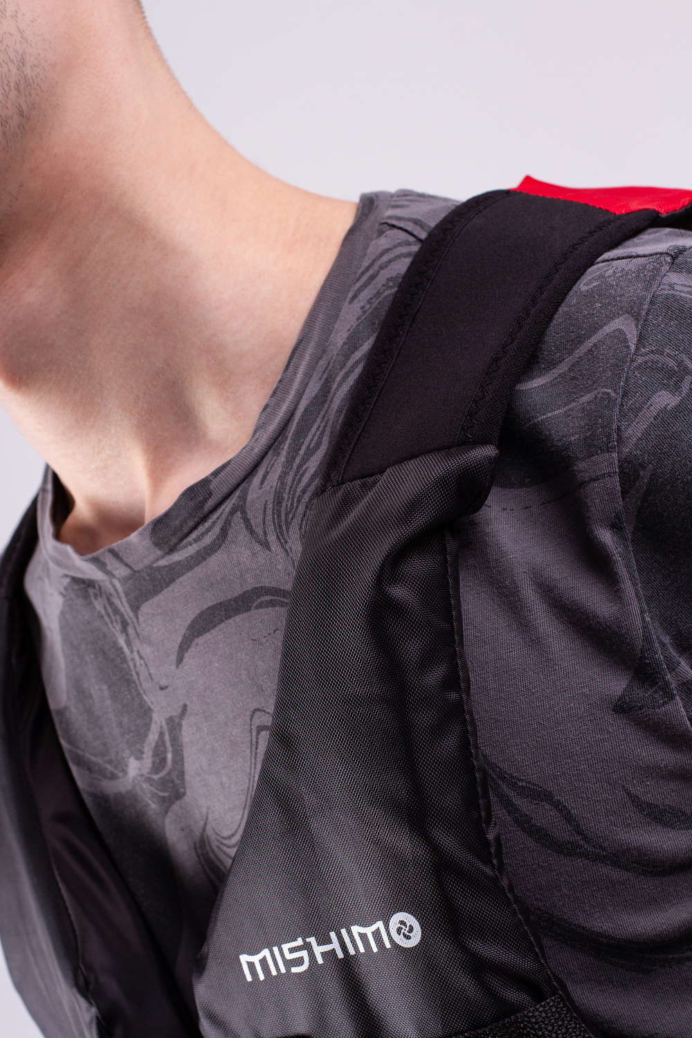 Жилет спасательный MISHIMO PRO Премиум качества Черно-красный в Воронеже